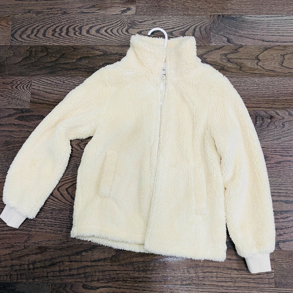 Jcrew teddy Sherpa jacket